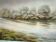 Tableau peinture à l’huile Brignogan signé