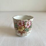 Polychrome ironstone coffee cup KG Lunéville