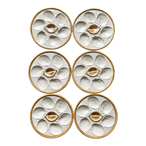 Assiettes à huîtres
