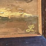 Breton painting, St. Corentin, Kéréon Street, Quimper, Brittany - regionalist