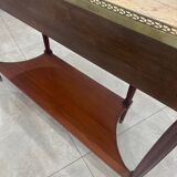 Louis XVI style mahogany console, 19th century