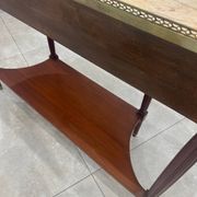 Louis XVI style mahogany console, 19th century