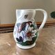 Ceramic pitcher, mid century marine decor