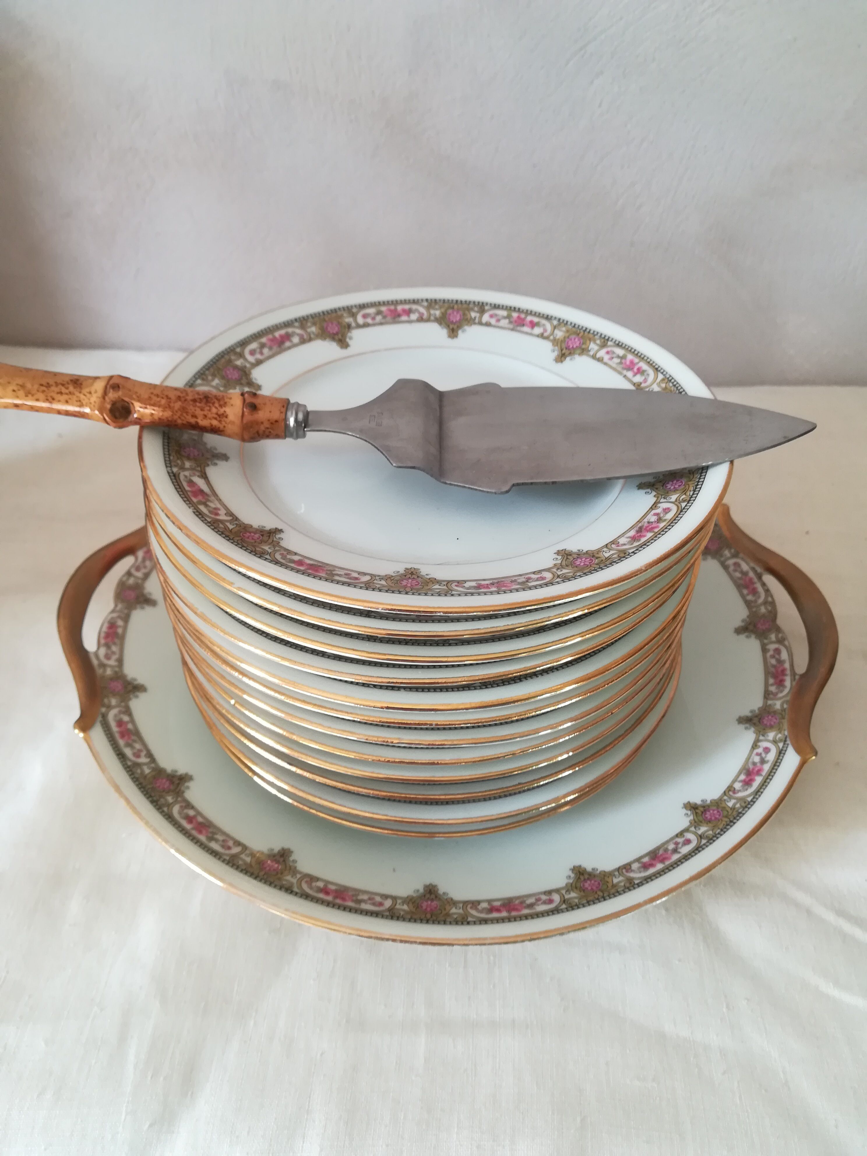 Raynaud porcelain dessert service