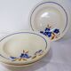 4 assiettes creuses vintage Badonviller 211249