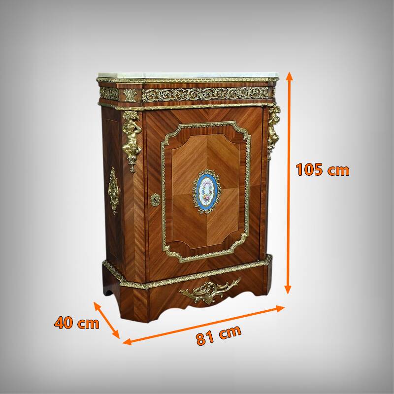 Mahogany sideboard, Napoleon III period – 2nd part of the 19th century