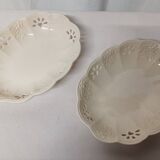 Pair of Vintage Openwork Bowls