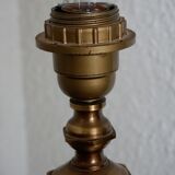 Pied de lampe en laiton