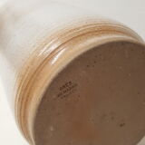 Sandstone from the marsh. shades of light beige and brown.