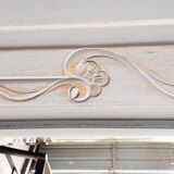 Art-deco style glazed cabinet