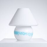 Large ‘‘Rosalinda’’ Murano glass mushroom table lamp, 1970s, Italy