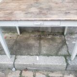 Natural patina farm table