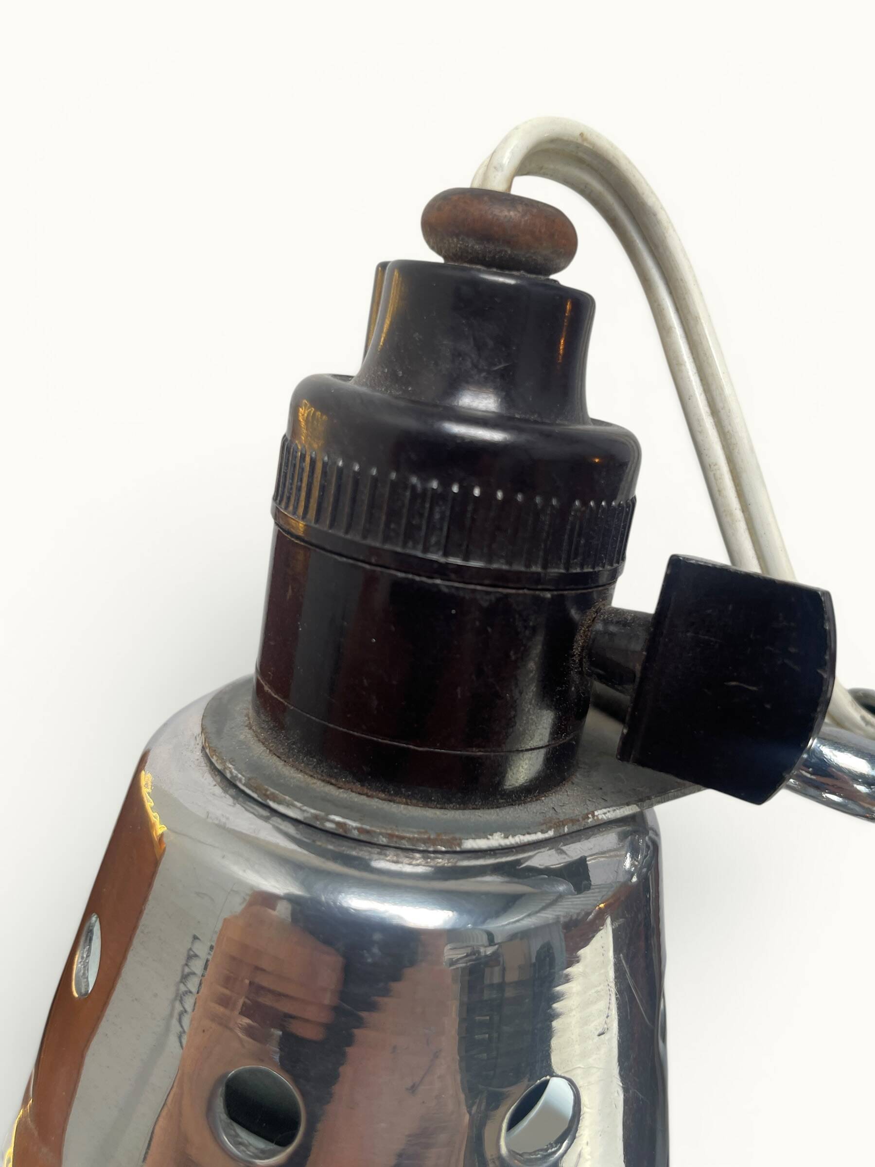 Houillon desk lamp, adjustable model ÉCLAIR no. 22 — 1930