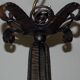 Art deco chandelier by nics frères et degué