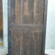 Rustic buffet in natural wood