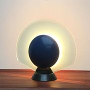 Postmodern table lamp Tikal by P.G. Ramella for Arteluce, 1980s.