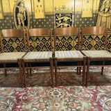 4 rope chairs