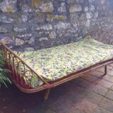 Bed rattan of the 1960s