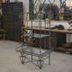 Wrought iron shelf 1950s