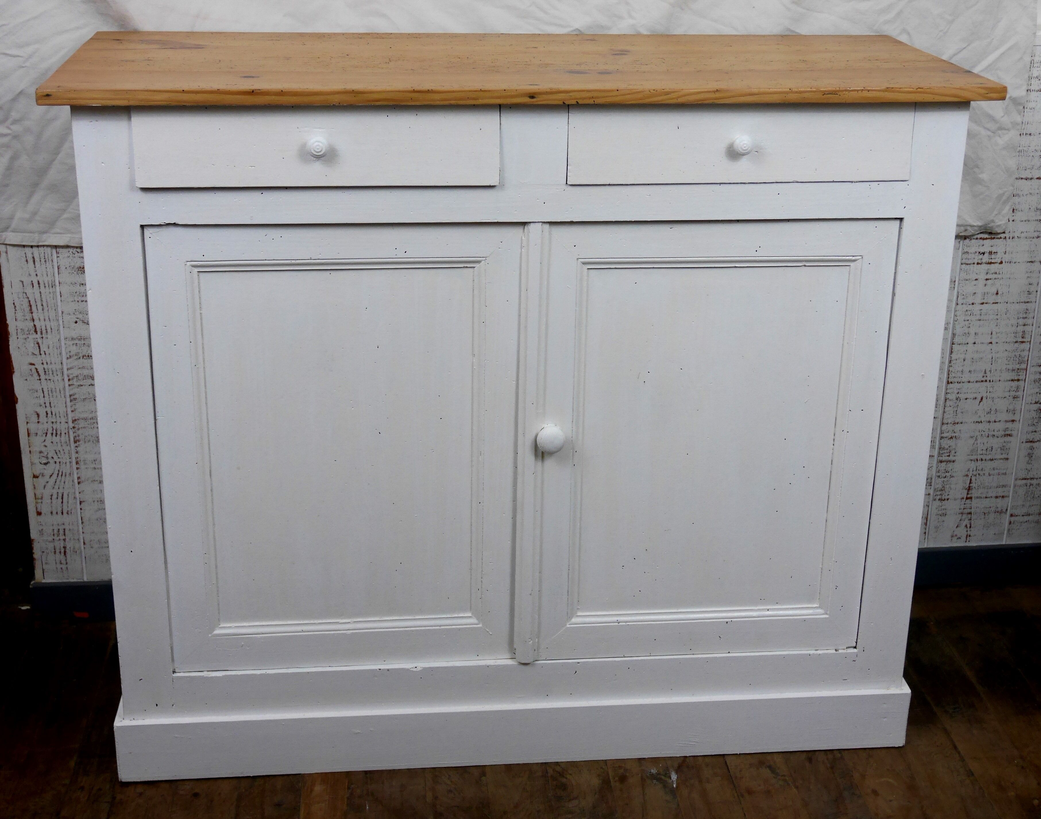 Antique white Parisian buffet