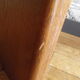 1960 minimalist oak bench