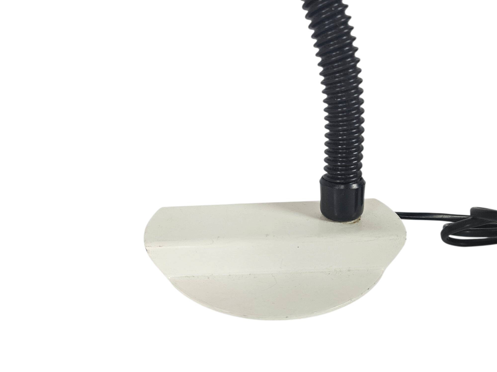 Dutch design - Hala Zeist - desklamp- model 703 - gooseneck - white - 70's