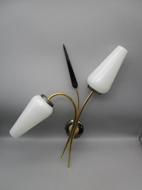 Vintage double wall light from the 50s/60s