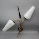 Vintage double wall light from the 50s/60s