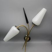 Vintage double wall light from the 50s/60s