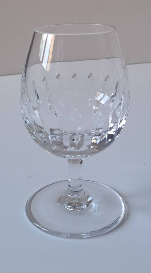 6 verres à cognac Bayel cristallerie Royale de Champagne