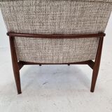 Mid-century round bench in teak Denmark 1960s