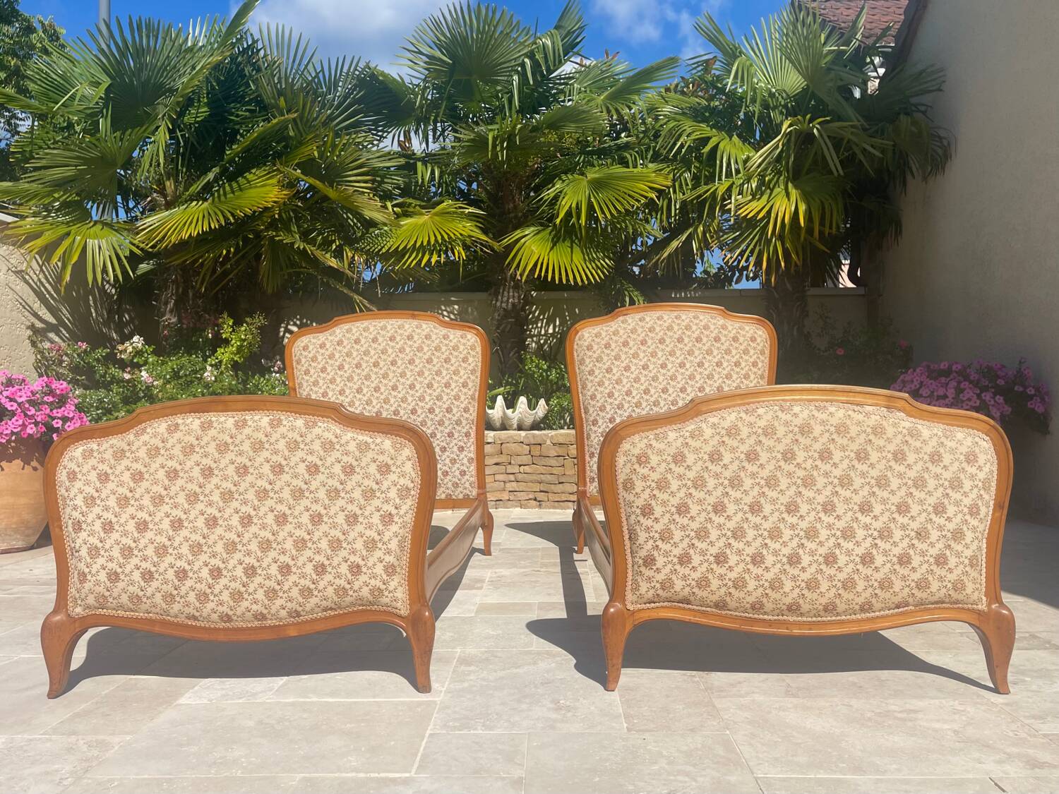 Pair of Louis XV Style Beds