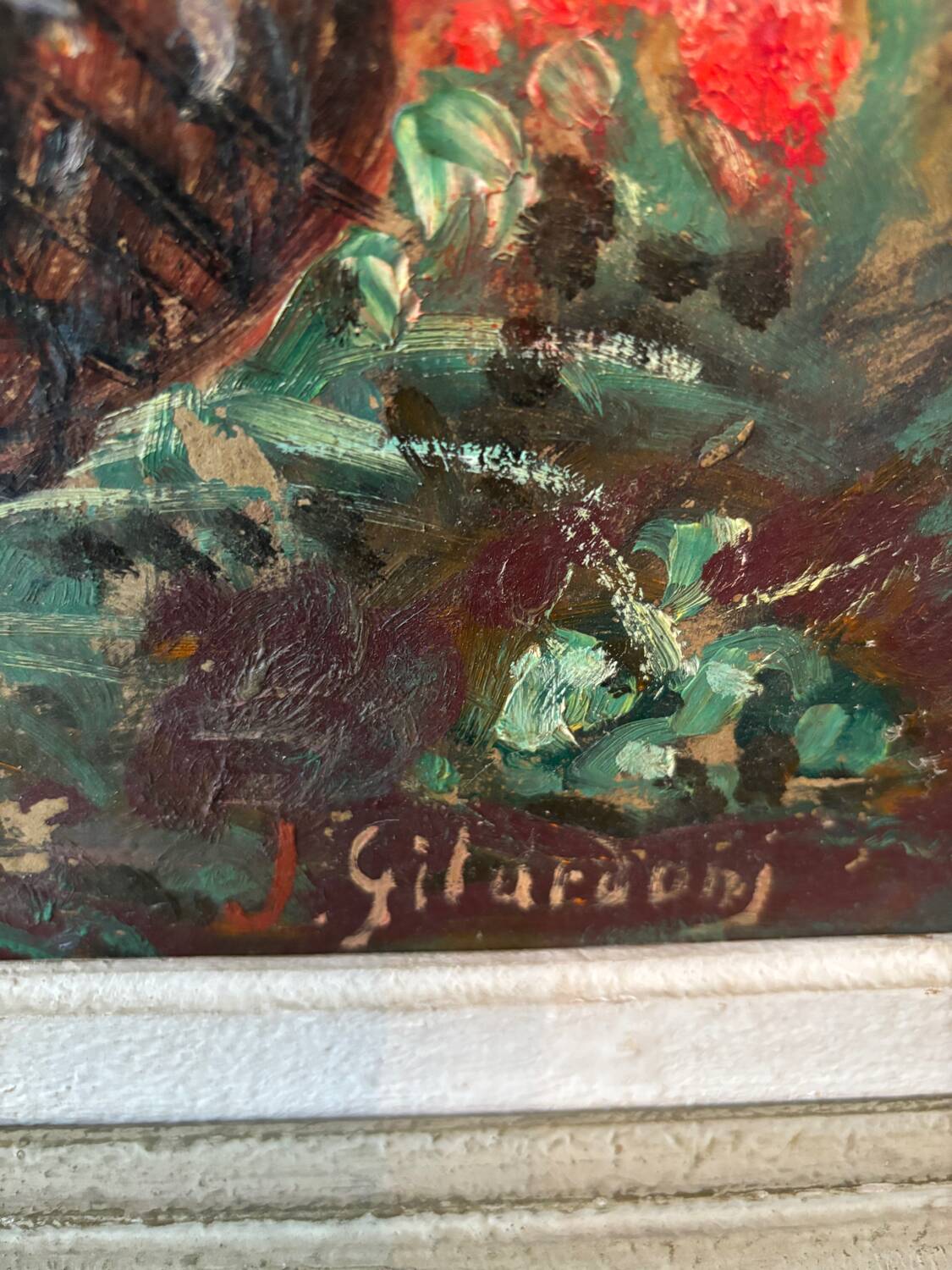 Still life signed Gilardoni