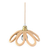 Ceramic flower suspension in stoneware - French craftsmanship