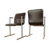 Chaises de salle à manger des années 60 chaise vintage modernizm Style Rudi Verelst