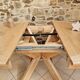 Table ronde orme style Pierre Chapo