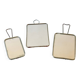 Collection de 3 miroirs barbier vintage