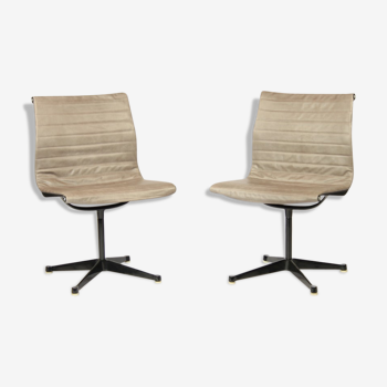 EA-104 Alu Desk Chair By Charles & Ray Eames For Herman Miller, 1970s