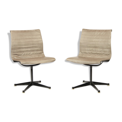EA-104 Alu Desk Chair By Charles & Ray Eames For Herman Miller, 1970s
