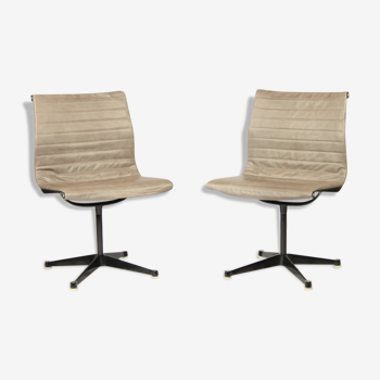 EA-104 aluminum Desk Chair By Charles & Ray Eames For Herman Miller, 1970 s
