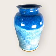 Accolay decorative vase, French ceramic 1960