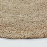 Round carpet in natural jute 70 cm