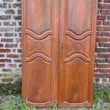 Pair of walnut doors