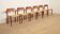 6 x vintage dining chairs | Niels Otto Møller | Model 75 | Teak