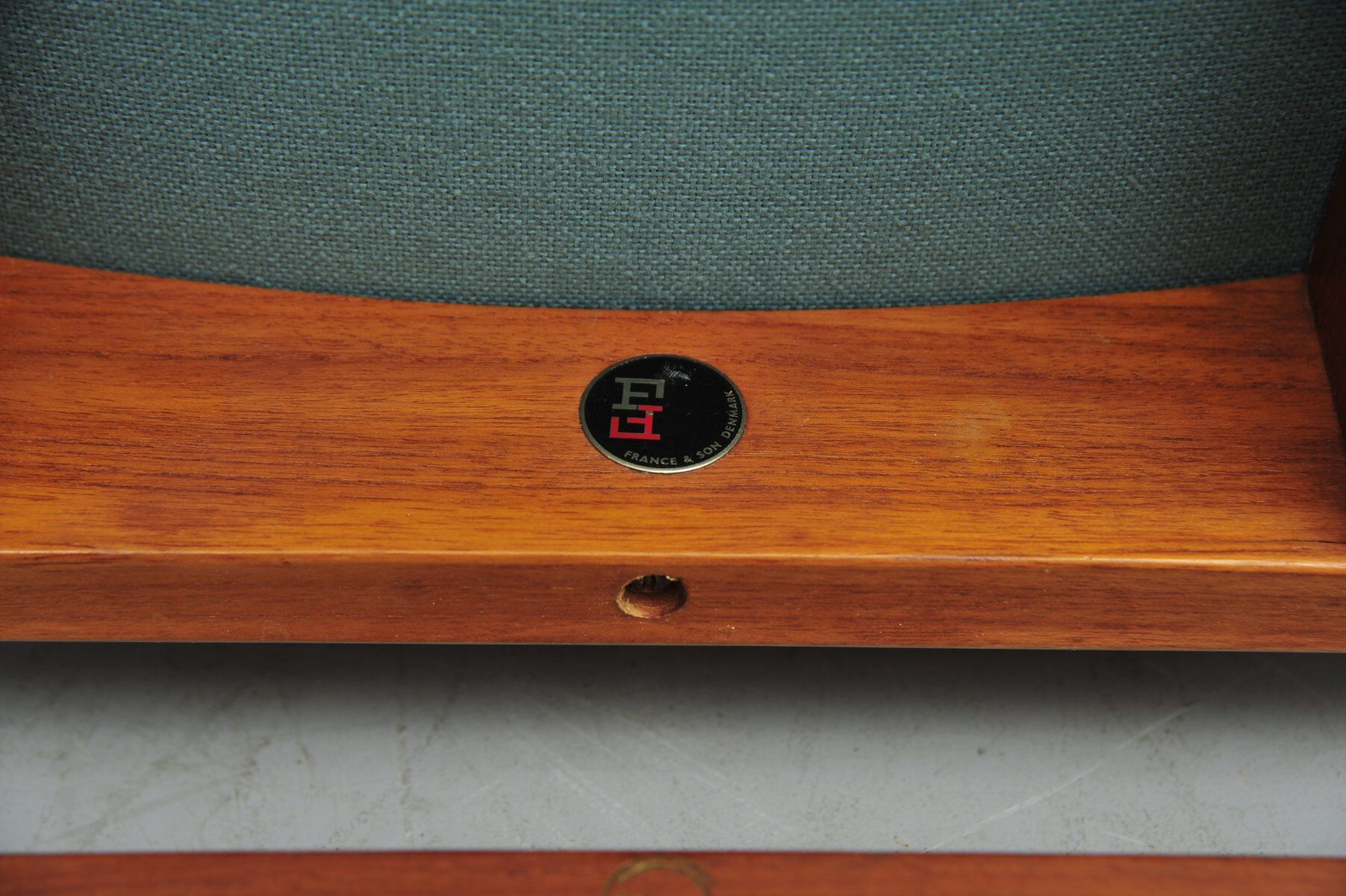 Model 193 chair in teak by Inger Klingenberg for France and Son, 1950s