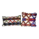 Set of 2 vintage kilim cushion covers 41x41 cm