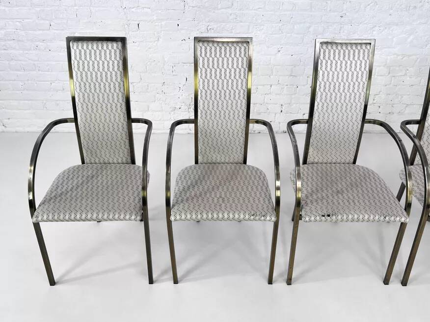Set of 6 chairs from the 70s-80s by BC Design