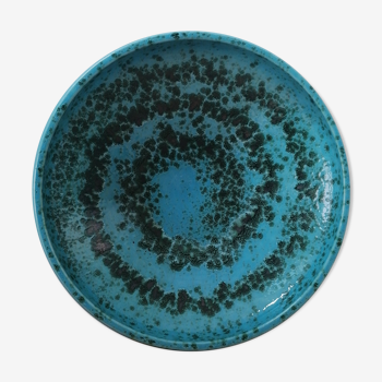 West Germany blue ceramic dish