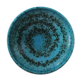 West Germany blue ceramic dish