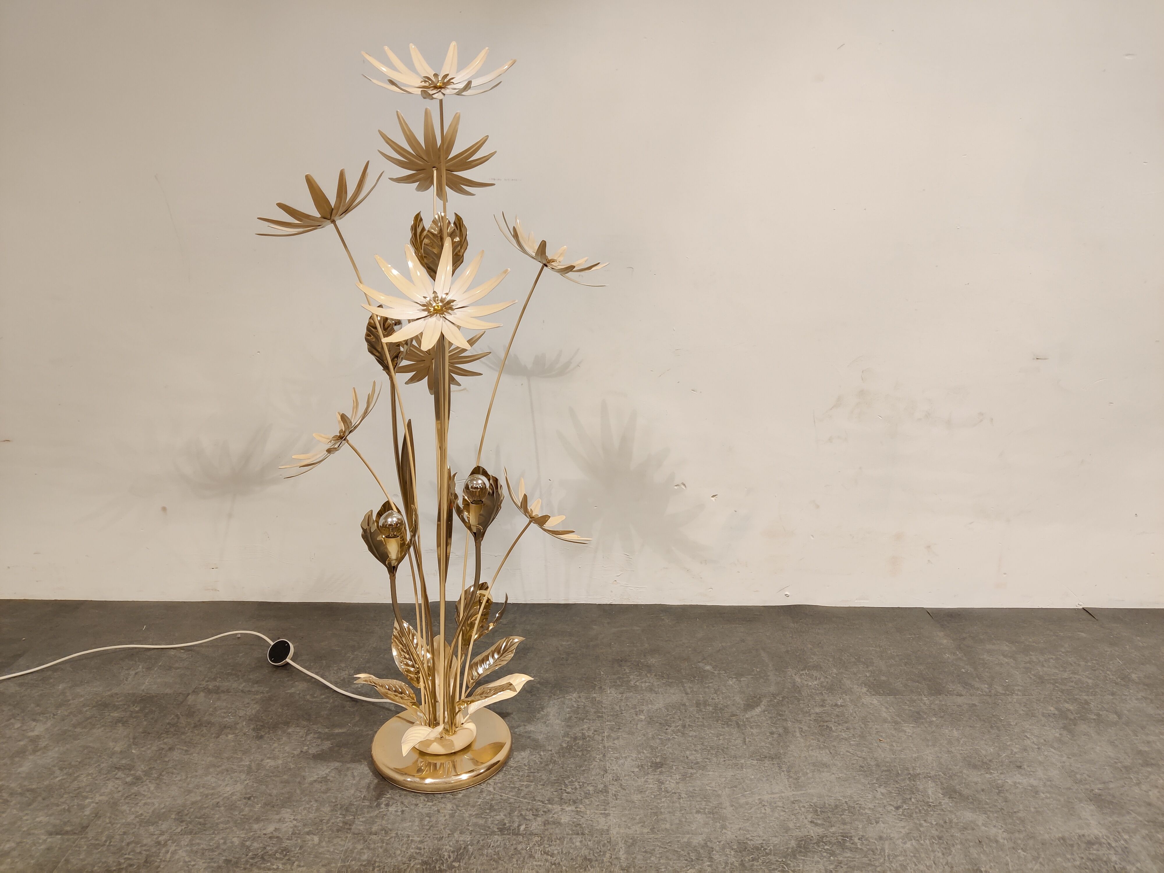 Vintage floor lamp by Hans Kögl, 1970s